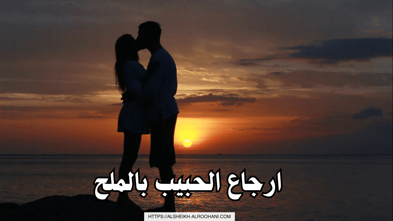 ارجاع الحبيب بالملح