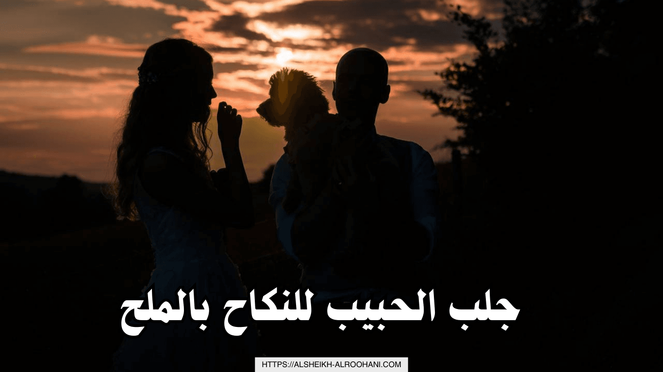 جلب الحبيب للنكاح بالملح
